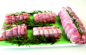 ROLATA DI CONIGLIO MACELLERIA RIBETTO PEROSA ARGENTINA